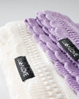 Softest Natural Cellular Bamboo Baby Blanket - Hypoallergenic & Breathable by Lullalove UK at brixbailey.com
