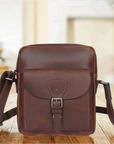 Voyager Leather Messenger – Stylish European Cow Leather