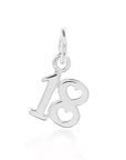 18th Birthday Silver Charm