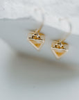 NEW!!! YELLOW GOLD EARRINGS *