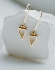 NEW!!! YELLOW GOLD EARRINGS *