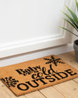 Baby Its Cold Outside Coir Doormat | Filta
