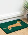 Sausage Dog Coir Doormat | Filta