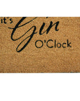 Gin O Clock Coir Doormat | Filta
