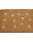 Star Embossed Coir Doormat | Filta