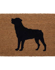 Rottweiler Dog Coir Doormat | Filta