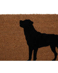 Rottweiler Dog Coir Doormat | Filta