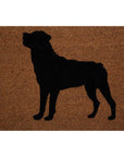 Rottweiler Dog Coir Doormat | Filta