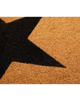 Black Star Extra Large Coir Doormat | Filta