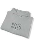Graphic Print Unisex Hooded Sweatshirt