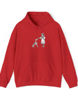 Graphic Print Unisex Hooded Sweatshirt