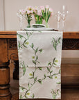 Snowdrop and Hellebore Table Runner