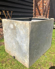 Vintage Galvanised Trough Planter / Herb Garden /Raised Bed Pond /Plant Pot D