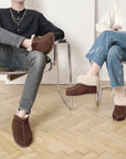 Adult Natural Sheepskin Boots - Brown