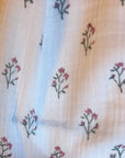 Marnie Pink and Green Organic Swaddle