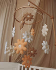 Handmade Flowers baby mobile-5