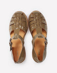 Handmade Leather Fisherman Sandals Beige