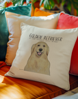 Golden Retriever Cushion – Because Your Couch Needs More Fur!