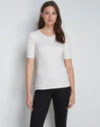 Half Sleeve Crew Neck Cotton Modal T-shirt