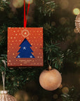 Star Christmas Sock Box - 1 Pair of Bamboo Socks (His)
