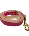 Plain Leather Dog Leashes
