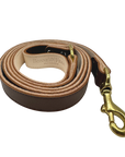 Plain Leather Dog Leashes