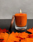 Candledust 160 Orange Candle - Unscented, Eco-Friendly & Stylish for Modern Homes by Candledust at www.brixbailey.com