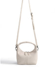 Rebecca Small Cutie Leather Bag, White