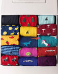 Ultimate Style Sock Box - 15 Pairs of Bamboo Socks