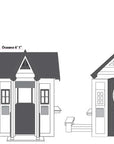 Ajure Playhouse Custom Color