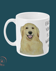 Golden Retriever Mug – ‘Every Sip You Take, I’ll Be Watching You