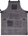 Arucas Leather Canvas Apron