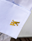 Custom Monogram Letter Cufflinks