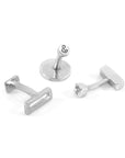 Ditton Round Silver Cufflinks