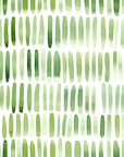 Green Watercolor Brushstroke Pattern Wallpaper