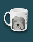 Sip Surveillance – Bearded Collie Mug of Judgment