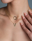 Layered Gold Filled Necklace Set