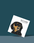 Mischievous Sausage – A Card as Cheeky as a Dachshund!