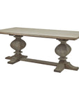 Large Dining Table Natural Wood Finish