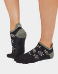 ToeSox Low Rise Full Toe Women's Yoga Grip Socks