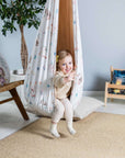 Kids' Cozy Cocoon Hammock: Fun & Safe Indoor/Outdoor Swing by Sówka at brixbailey.com