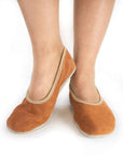 Barefoot Slippers - Terracotta