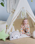Charming Tipi Tent Set for Kids – Cozy & Imaginative Play Space by Sówka at brixbailey.com