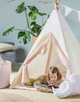 Princess Tipi Tent Set – Magical Fairytale Play Environment by Sówka at brixbailey.com