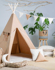 Enchanted Tipi Tent Set – Cozy & Imaginative Play Space by Sówka at brixbailey.com