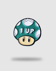 1UP Mushroom Golf Ball Marker