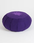Yoga Studio GOTS Organic Cotton Round Lotus Zafu Buckwheat Cushion