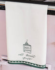 Eat Dessert First Tea Towel
