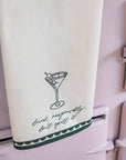 Drink Responsibly, Don't Spill Tea Towel
