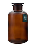 Amber Glass Apothecary Jars